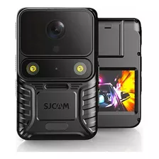 Câmera Policial Esportiva Sjcam A50 Led Visão Noturna Gps Cor Preto