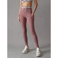 Leggings Sport Rosa Calvin Klein De Mujer