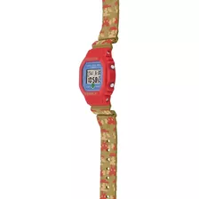 Reloj Casio G-shock Mario Bros. Dw-5600smb-4d Rojo 