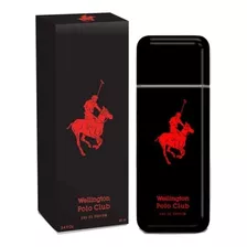 Perfume Hombre Wellington Polo Club Negro Edp 90 Ml