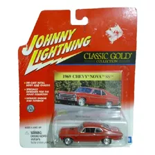 Johnny Lightning 1969 Chevy Nova Ss Classic Gold - J P Cars