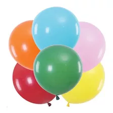  Globos De Látex 23cm 50pcs Variedad De Colores /cotillón 