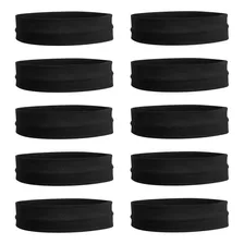 10 Pack Cotton Yoga Headbands By Teemico - Cotton Stretch He