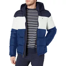 Casaca Tommy Hilfiger Hombre Capucha Bluebell Talla S Nuevo