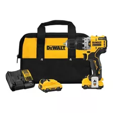 Taladro Percutor 3/8 Dewalt Xtreme 12v Sin Carbones Color Amarillo