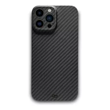Para iPhone 13 Pro Capa Fibra Carbono Kevlar Fina Premium 61