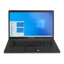 Notebook Multilaser Legacy Book Pc310 Preta 14.1 , Intel Celeron N3000 4gb De Ram 64gb Ssd, Intel Hd Graphics 1366x768px Windows 10 Home