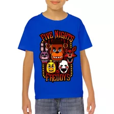 Remera Camiseta Five Nights At Freddy's Y Más Para Niños 