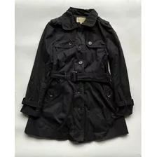 Trench Piloto Tapado De Try Me Mujer Negro