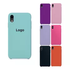 Capa Case Capinha De Celular Compatível iPhone XR Com Logo