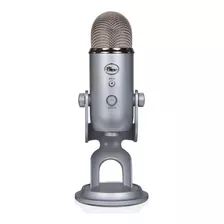 Microfono Condensador Profesional Usb Blue Yeti Plateado Xmp