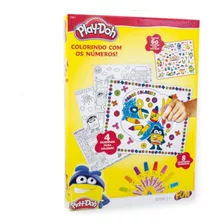 Play-doh Colorindo Com Números E Decore Com Adesivos - Fun