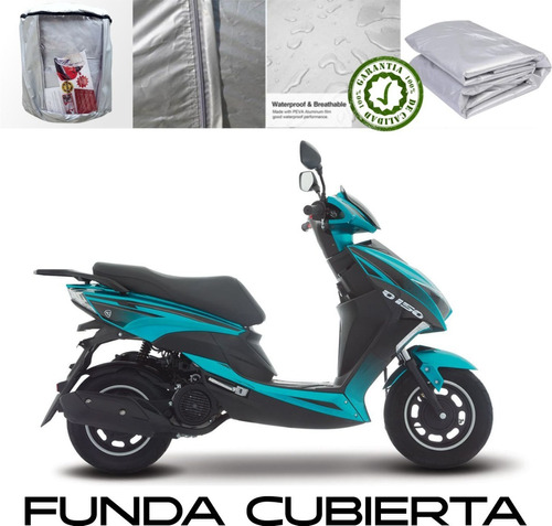 Funda Cubierta Moto Para Italika Motoneta D150 Foto 2