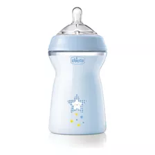 Chicco Biberón Natural Feeling 330 Ml Azul Para Bebés