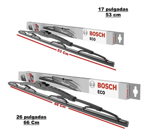 Plumilla Bosch Eco Para Bmw M6 26 X17 Foto 3