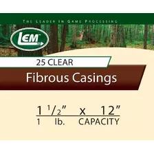 Productos Lem 1 1/2 X 12 Pulgadas Carcasa Fibrosa No Comesti