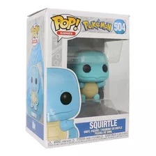Funko Pop Squirtle Pokemon 504 Games Pikachu Caja Lastimada