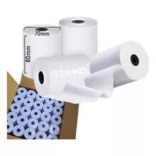 15 Rollos Papel Termico 80x70 Mm Recibo Ticket Pos Venta 80