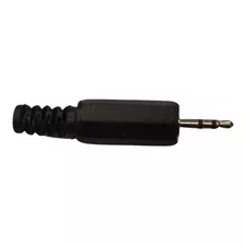 Plug 2.5 Mm Stereo C/colita Plastica Pack X 10