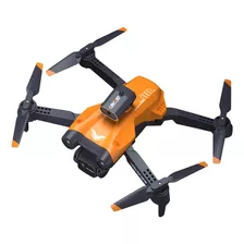 Mini Drone Jjrc H106 Plegable Camara Dual Hd Naranja
