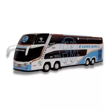 Miniatura Ônibus Viação Emtram 30cm - Dia Das Crianças