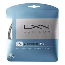 Girar Luxilon Alu Power 127 Raqueta De Tenis De Cadena.