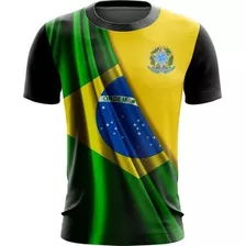 Camiseta Camisa Brasil Patriota Copa Seleção Pátria Reforma 