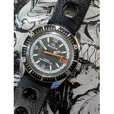 Reloj Diver Buler Vintage Acero , Manual 