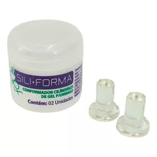 Órtese Umbigo Conformador Cilíndrico Abdomnoplastia Par Gel