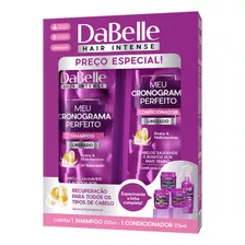 Shampoo E Condicionador Dabelle Meu Cronograma Perfeito De 425ml 425g