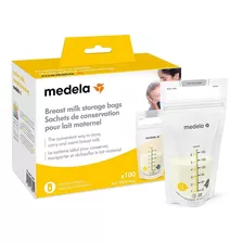 Medela Bolsas De Almacenamiento Leche Materna X 100un