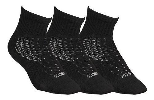 Medias Sox Caña Corta Pack X 3 Hombre Mujer Running Deportes