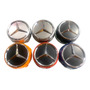 4x Centros Tapn Rin Mercedes Benz - 75mm Plata A1714000125