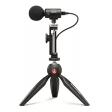 Micrófono Shure Mv88 + Video Kit Condensador Cardioide Color Negro