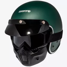 Capacete Bieffe B-45 Eternal Retrô Old School Café Racer B45