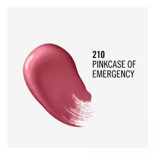 Rimmel London Labial Líquido Lasting Provocalips Acabado Liso Color 210 Pinkcase Of Emergency