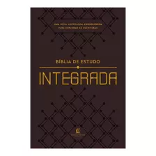 Bíblia De Estudo Integrada - Nvi - Capa Flexível Marrom