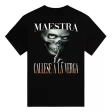 Maestra Callese Alv Camiseta - Playera Divertida