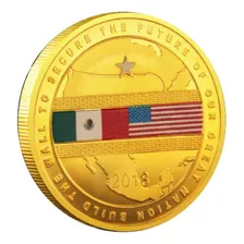 Moeda Donald J. Trump E O Moro Do México 2018 Ouro