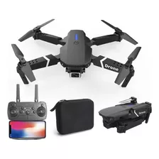 Dron E88 Cámara Frontal Con Bolso Batería Y Accesorios 