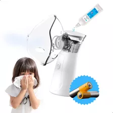 Nebulizador Inalador Ultrassônico Portátil Recarregável 