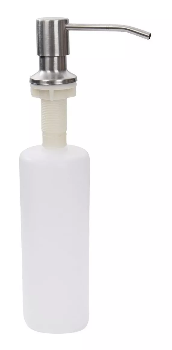Dispenser Dosador Detergente Sabonete Embutir Aço Inox 500ml