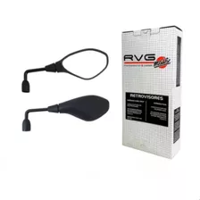 Retrovisor Rvg F800 Haste Longa Rebaixada 90° Comum Honda