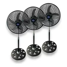 Oferta 3 Ventiladores De Pie 5 Aspas Plasticas 60w Longson