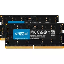 Memoria Ram Crucial 64gb (2x32gb) Ddr5 4800mhz Cl40