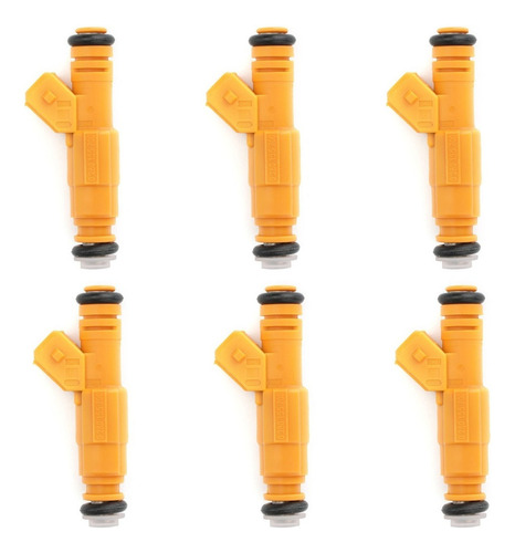 6x Inyector Combustible For Ford Mercury Cherokee Wrangler Foto 10