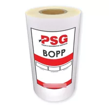 Bopp Fosco Para Laminação 33cm X 100 Metros 27 Micras