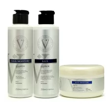 Varcare Kit S.o.s Moisture Shampoo +inversor + Mascara