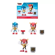 Figura De Acción Sonic Y Might Figuras Articulables Original