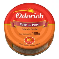 Patê De Peru 100g Oderich
